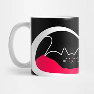 Lazy cat Mug